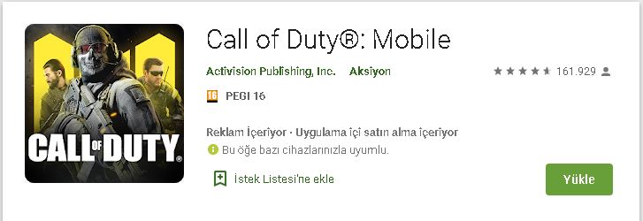 Call Of Duty Rakam 2