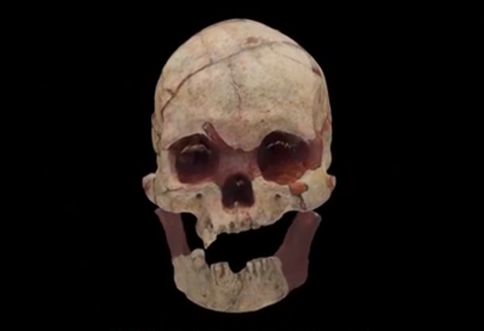 16.000 Yıllık İnsan Kafatası Sofili Bulundu