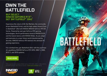 Battlefield 2042, GeForce RTX 30 serisi kart alıcılarına ücretsiz!