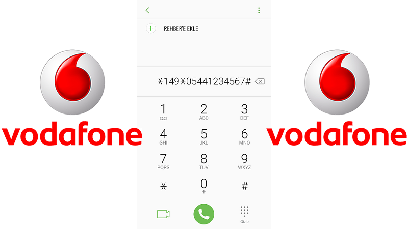 Vodafone Ödemeli Mesaj 